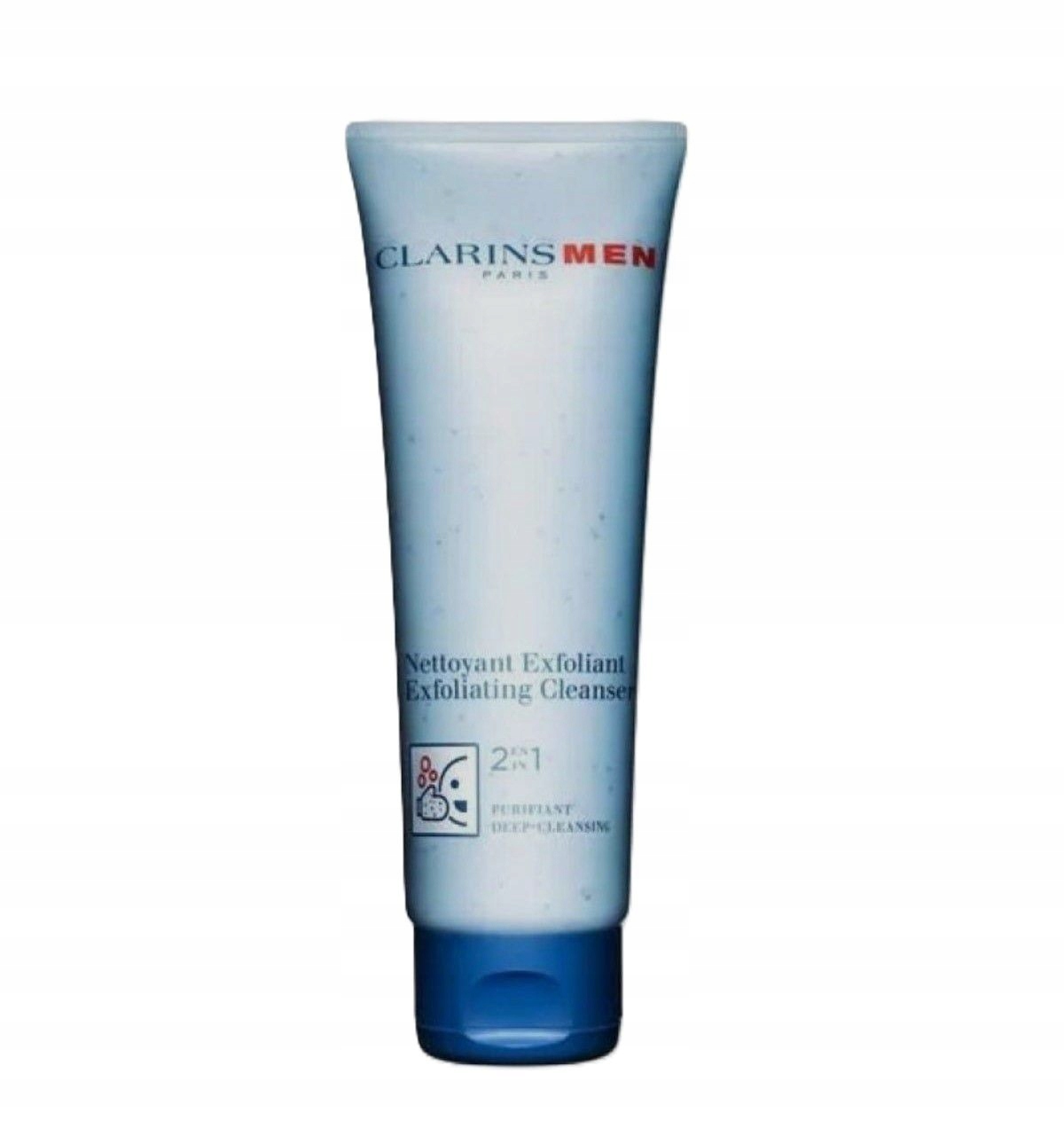 Clarins Men Čisticí Exfoliační Přípravek 2V1 Hloubkové Čištění 125 ML