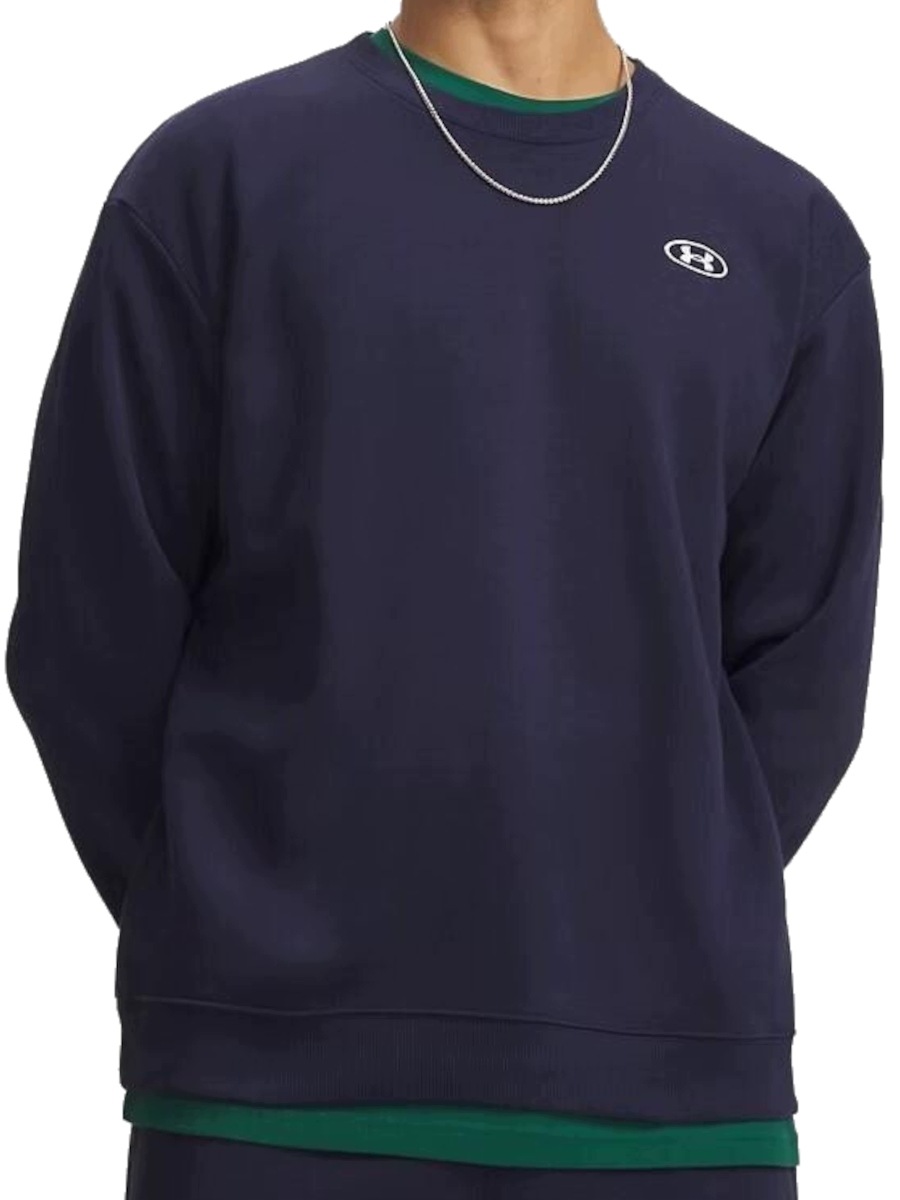 pánská mikina Under Armour 6013447-410 teplá modrá bavlna 3XL