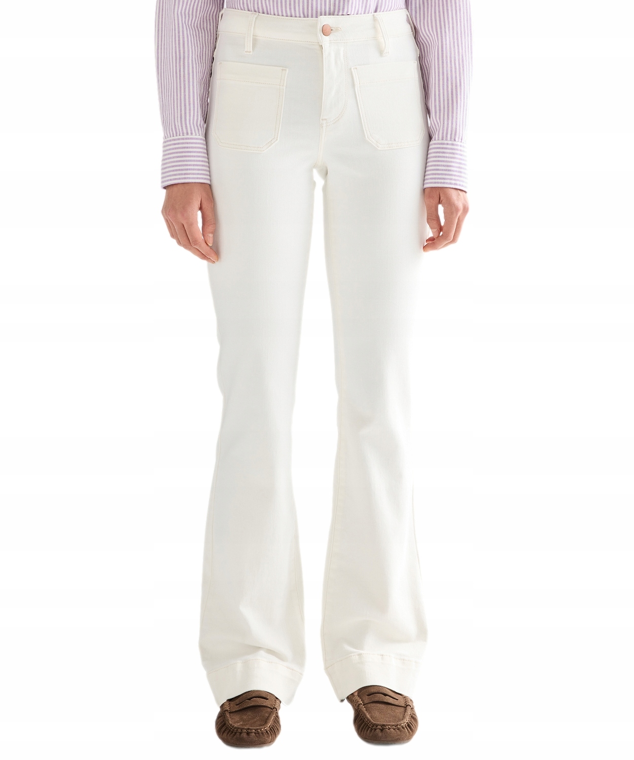 Džíny Wrangler Flare 112378701 Worn White W 30 L 32