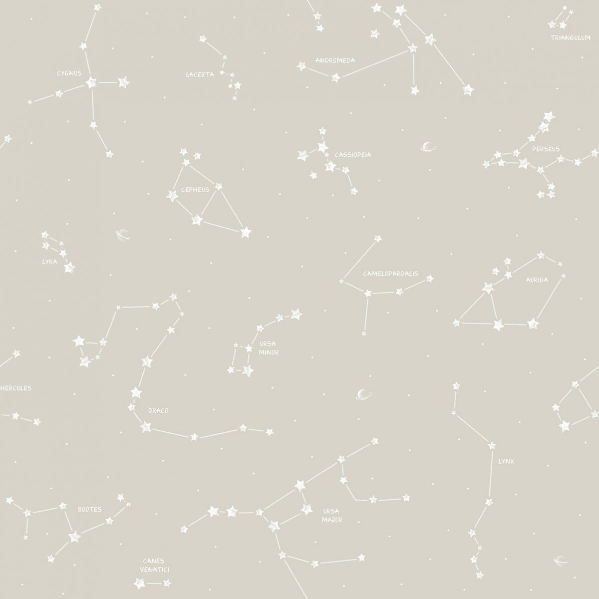 Tapeta Do Dětského Pokoje S Souhvězdím Hvězd