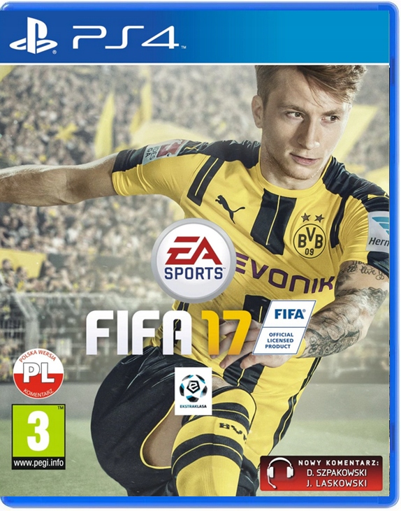 

Fifa 17 2017 Gra PS4 Polski dubbing komentarz