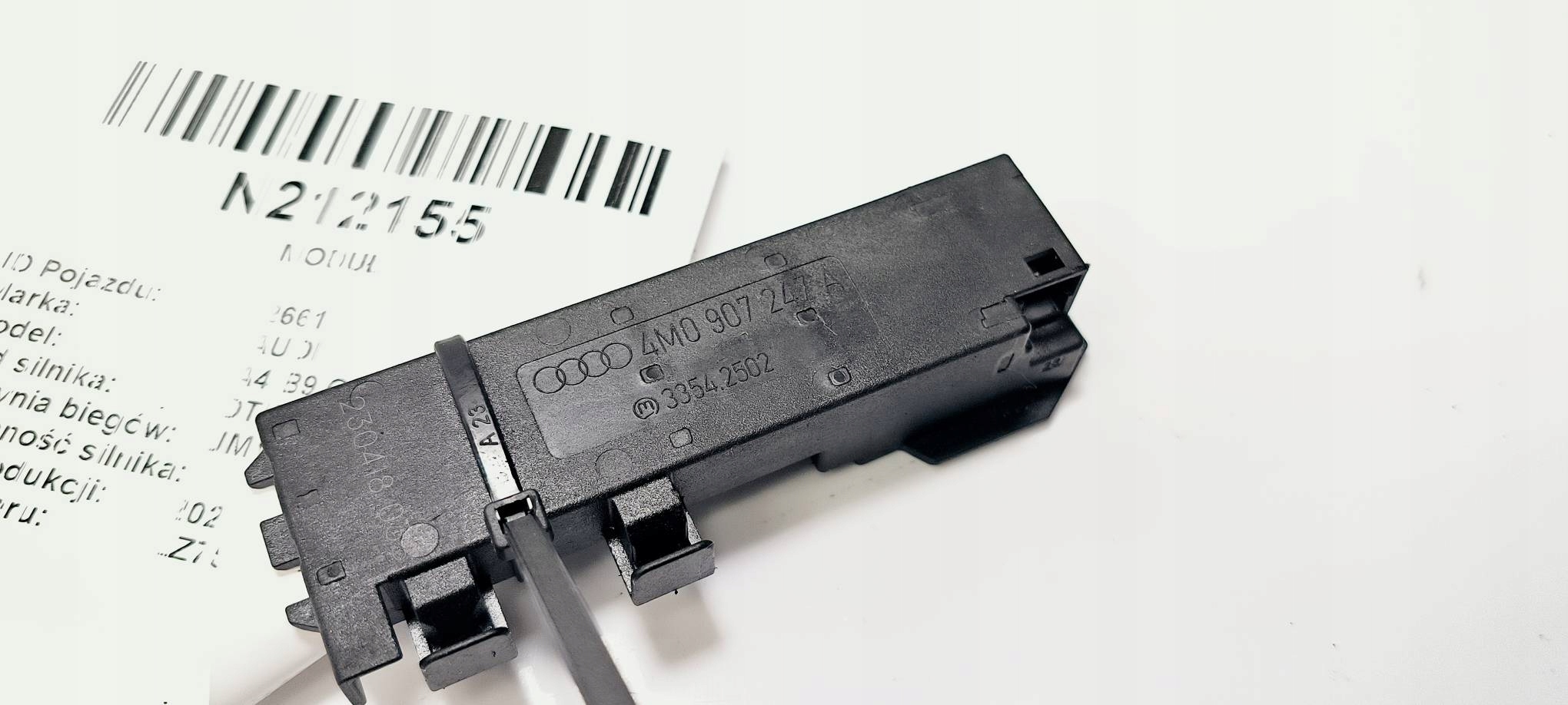 modulo KESSY KESSY 4M0907247A AUDI A4 B9 QUATTRO