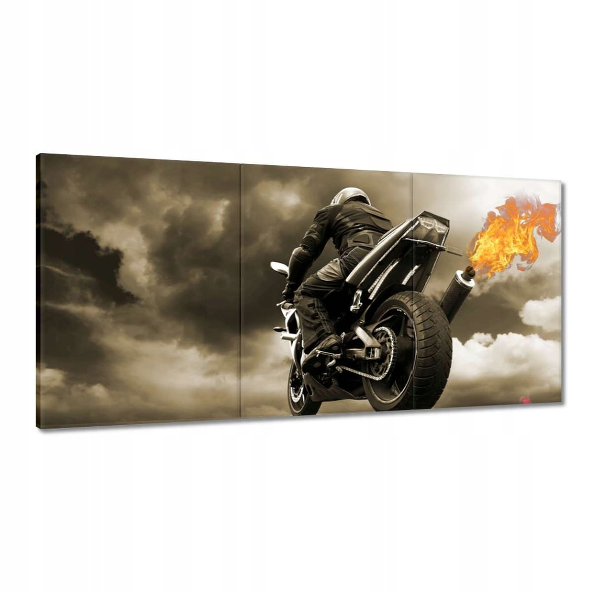 Obrazy 180x90 Oheň z potrubia Sťahovák