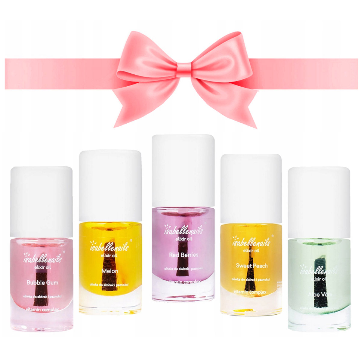 Olej Na Nehtovou Kůžičku Sada Dárek Pro Klientky Na Vánoce 50 Kusů 7 ML