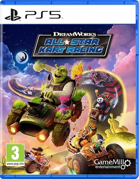 ALL STAR KART RACING DREAMWORKS PS5