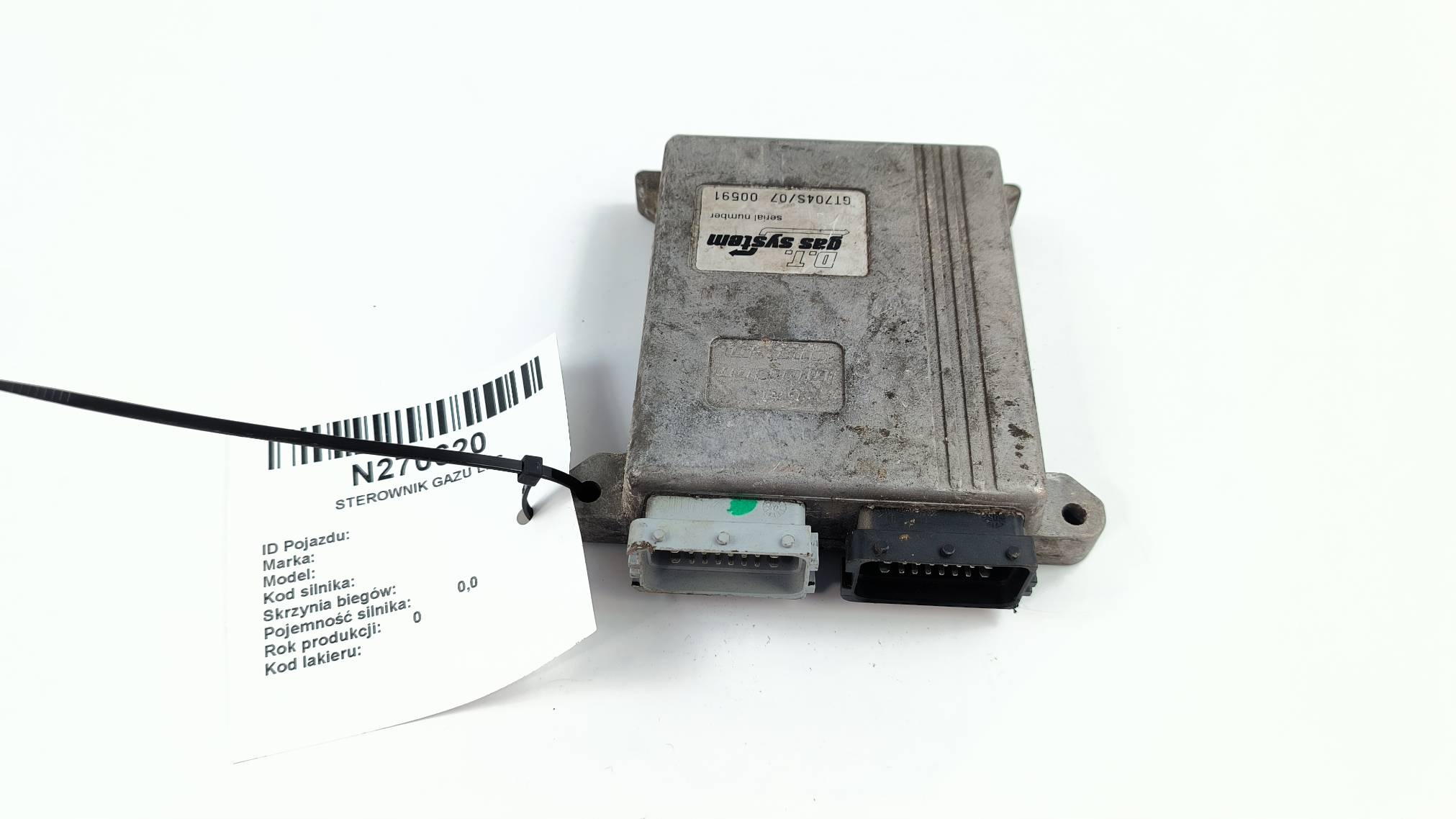 bedienteil gas LPG GT704S/07
