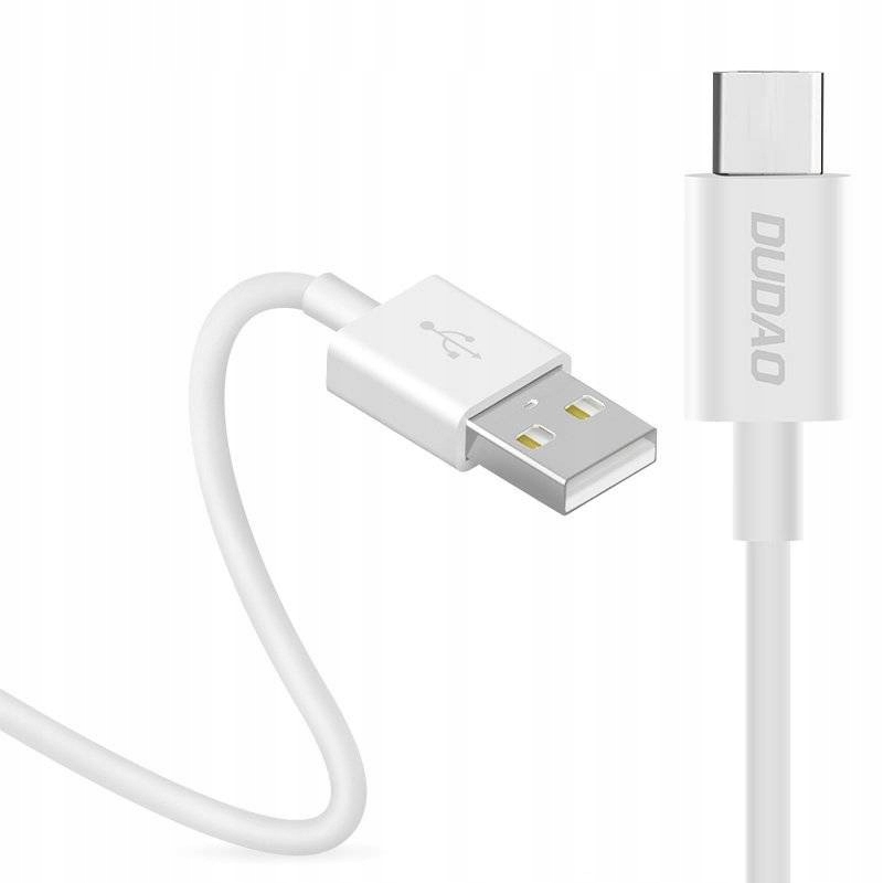 

Dudao przewód kabel Usb Usb Typ C 3A 1m biały