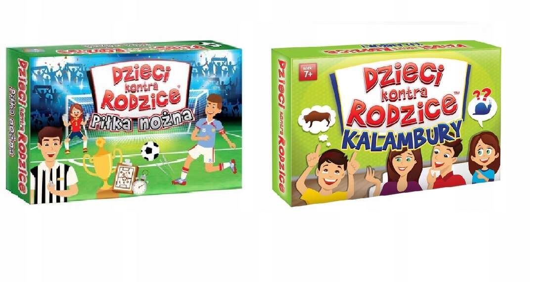 

Zestaw 2W1 Dzieci Kontra Rodzice Kalambury Piłka