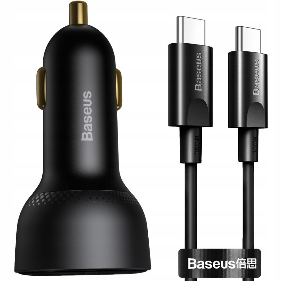 Ladowarka samochodowa BASEUS QC PD 100W 5A USB C