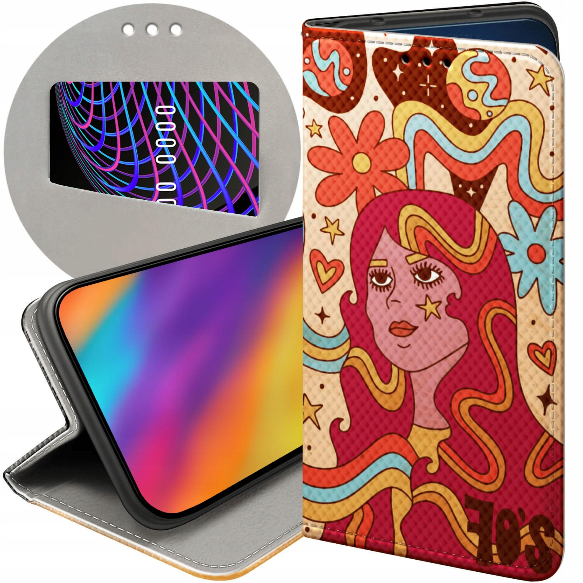 Etui Z Klapką Do Xiaomi Redmi Note 12 Pro Plus Hippie Peace Hippisi