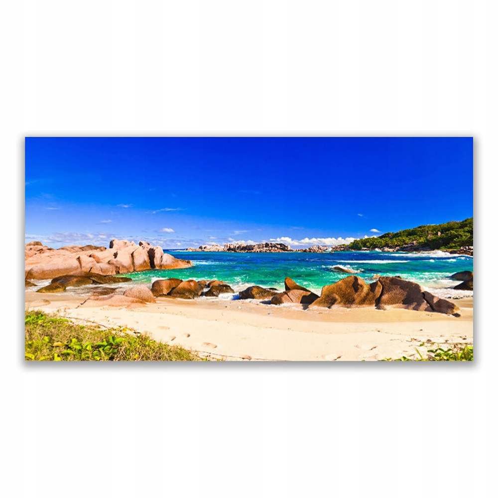 

Fotoobraz z nadrukiem 120x60 Plaża Morze Krajobraz