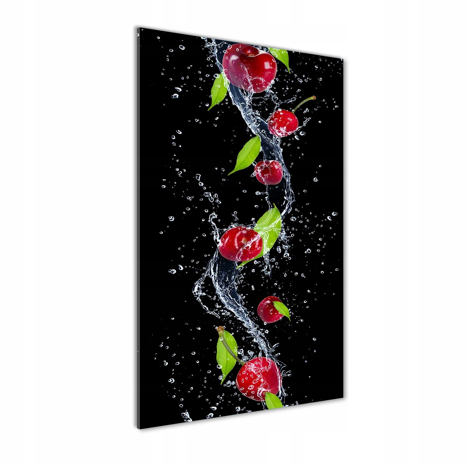 

Nowoczesny szklany obraz ze zdjęcia Wiśnie 60x120