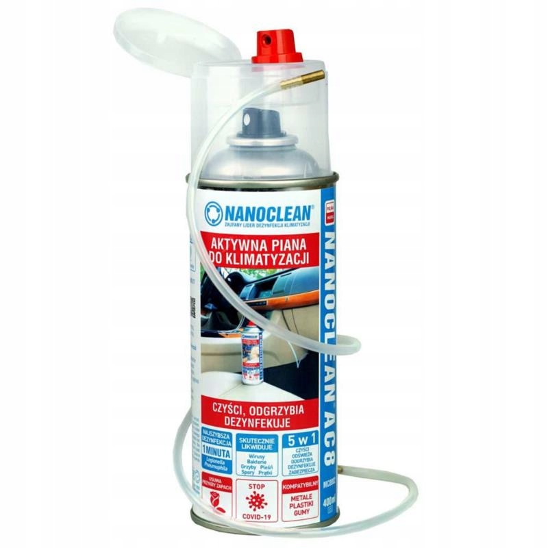 

Nanoclean Air AC8 400ml pianka do klimatyzacji