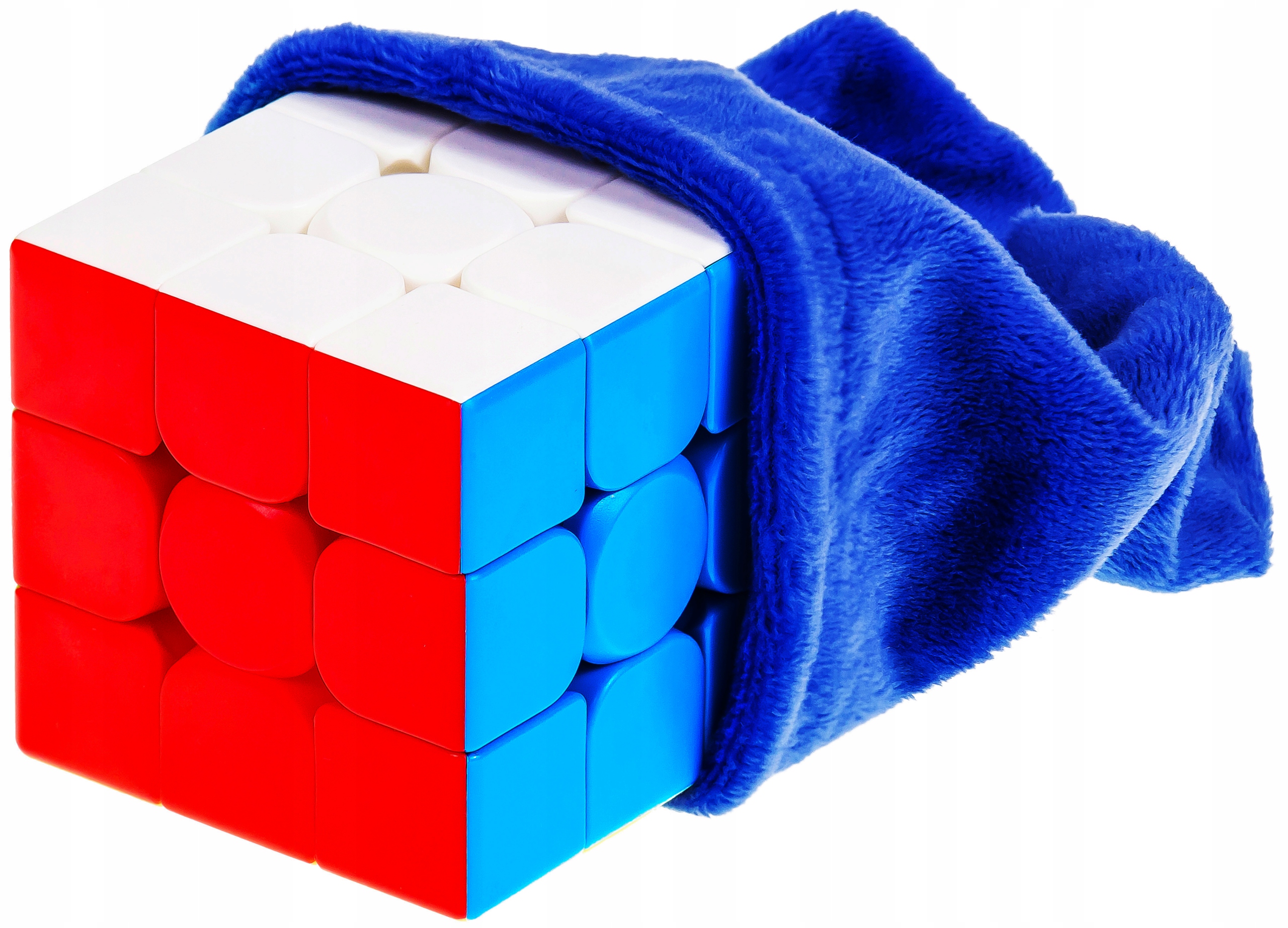 PEŁNY ZESTAW KOSTKA 3x3x3 ORYGINALNA PROFESJONALNA KOSTKA 3x3 SPEED CUBE Materiał plastik