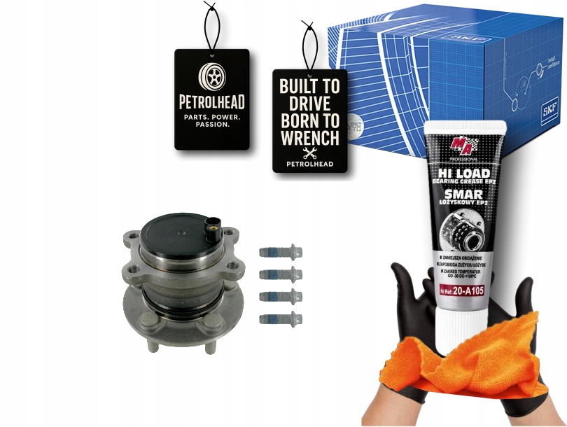 Sada Ložiska Kola S Nábojem Zadní Ford Kuga II 1.5-2.5 #Petrolhead Pro+ Kit7