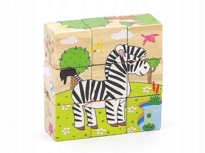 

Klocki obrazkowe drewniane 6w1 1K