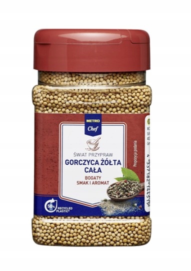 Levně Metro Chef Hořčice žlutá celá 5 x 250 g