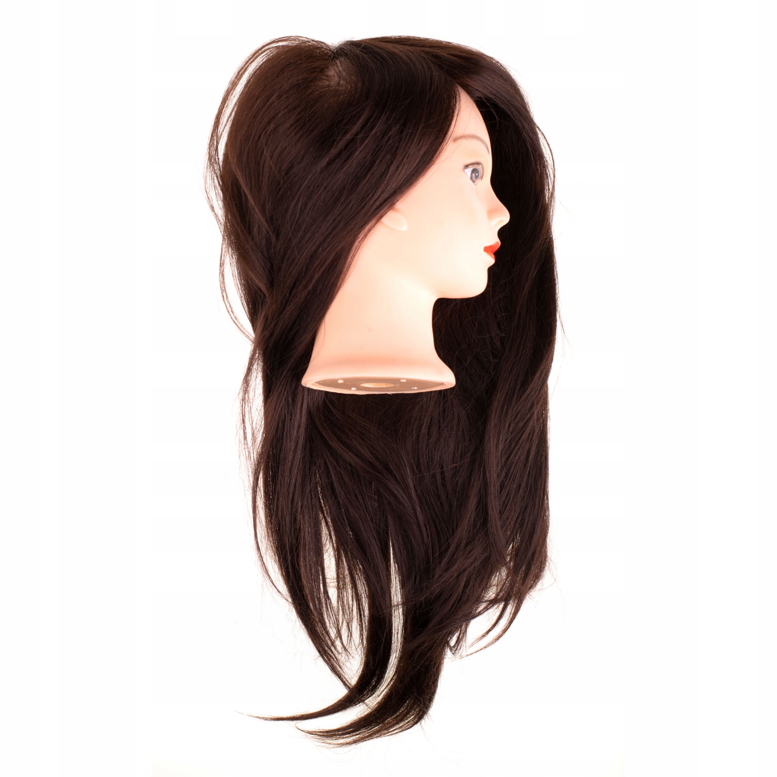 Aga Kadeřnická hlava školení přírodní vlasy hnědé