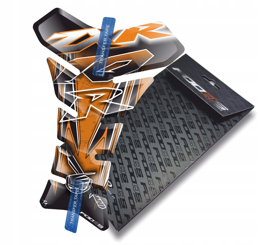 Tank-pad od firmy Fooqs pro Kawasaki ZX-10-R Oranžový