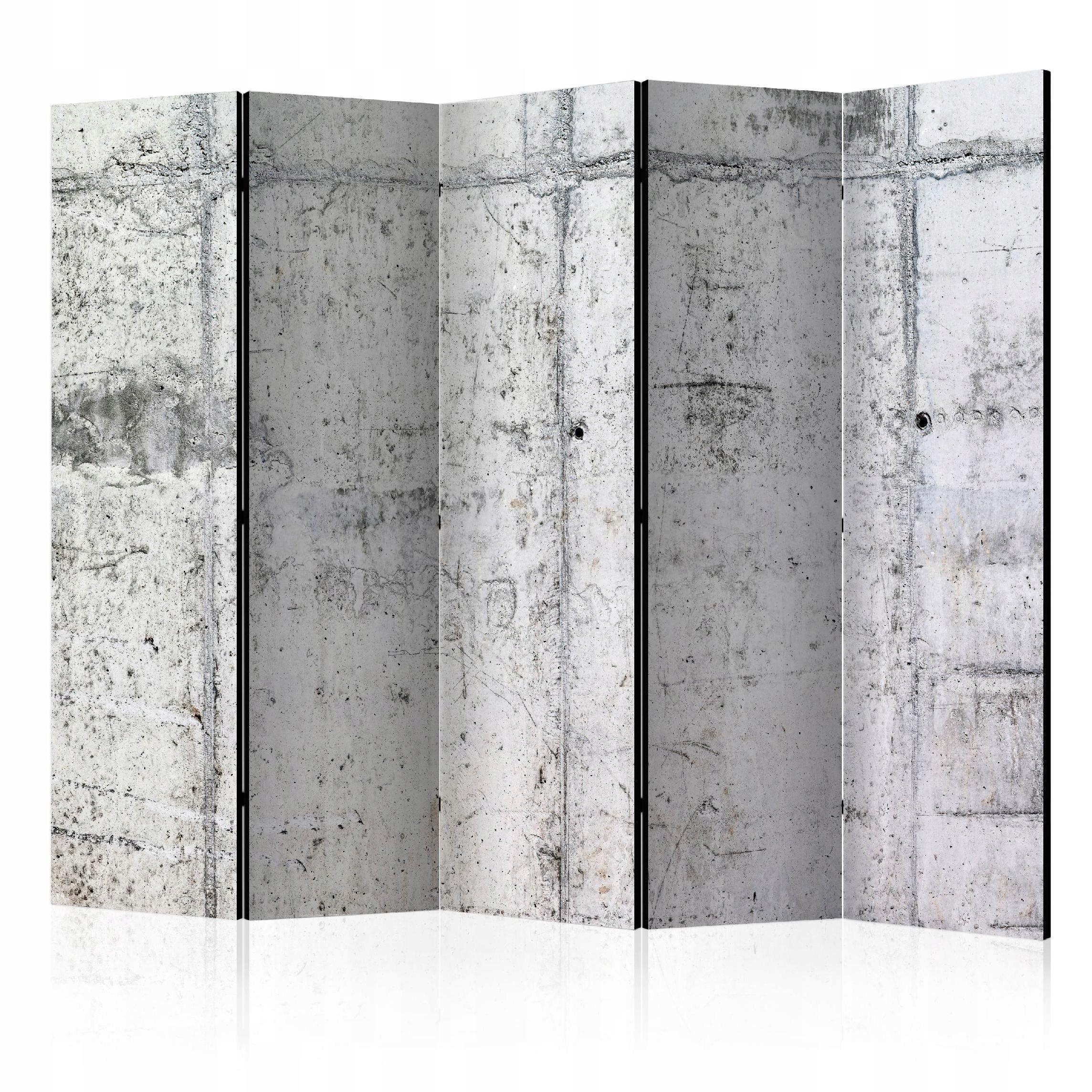 Paraván Pokojový Oboustranný Beton Loft Stěna Salon Kadeřník Kotara 172x225