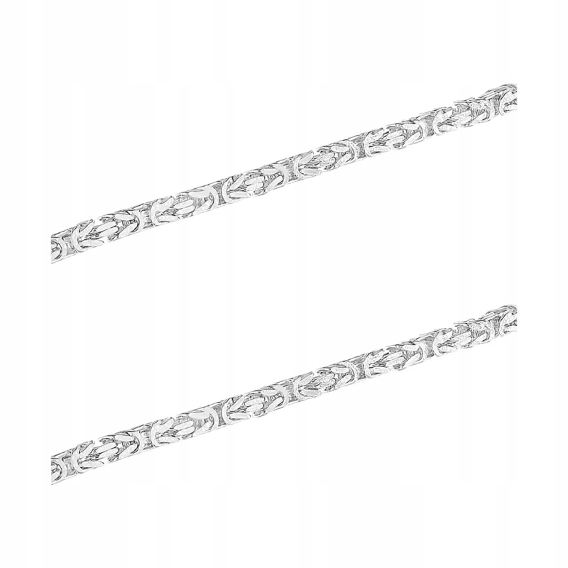 Stříbrný řetízek 925 s královskou vazbou, odolný, krásná unisex vazba r45