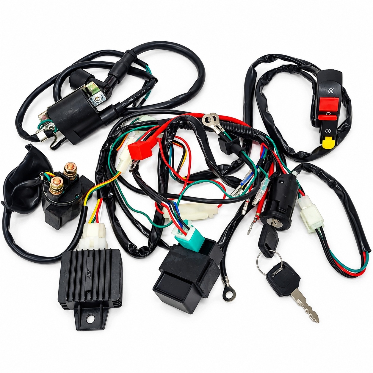 Instalacja Elektryczna Wiązka Cross pod Rozrusznik PitBike Kayo 110 125 140