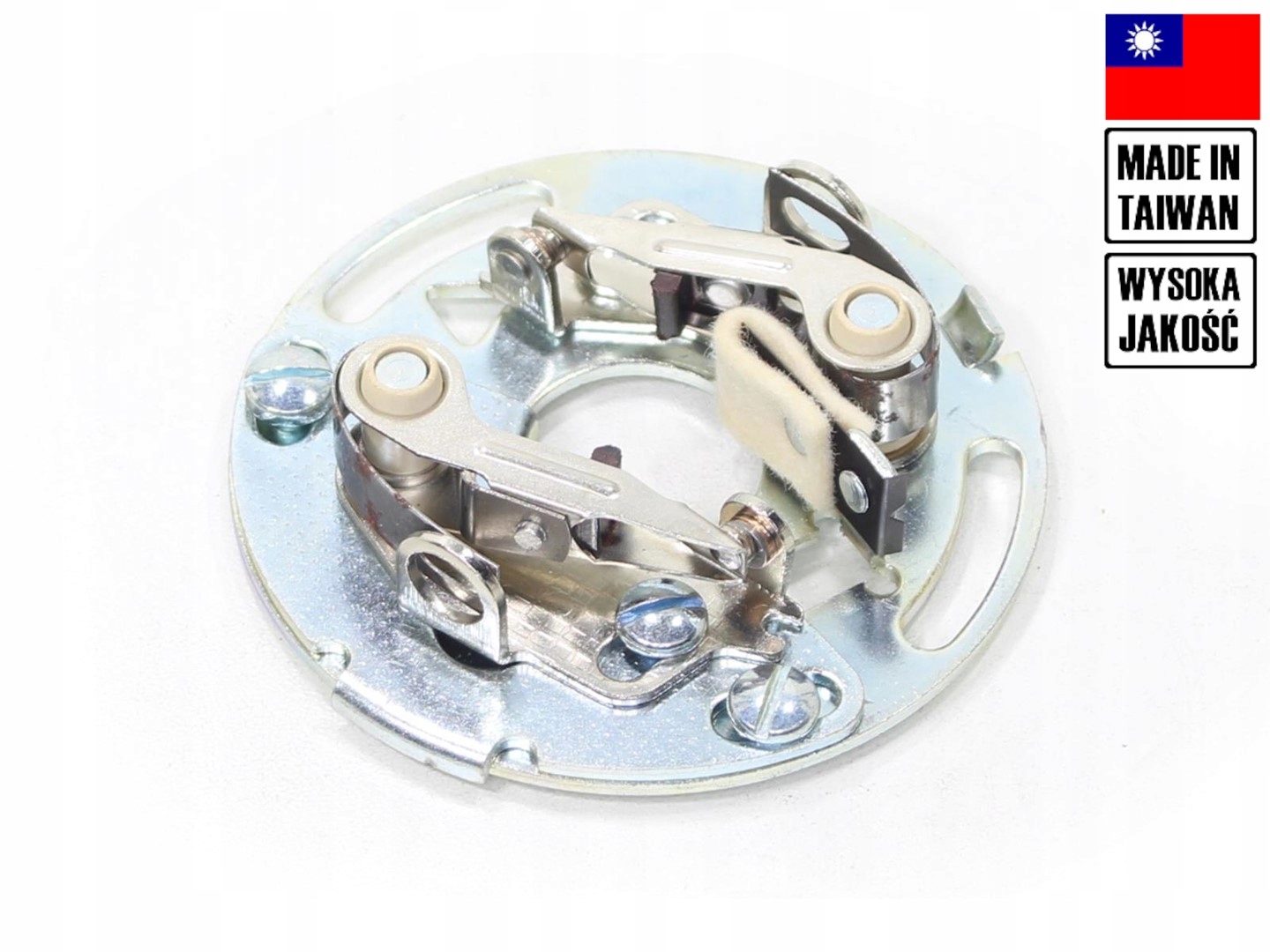 PRZERYWACZ ZAPŁONOWY PLATYNKA JAWA 350 TS CZ PŁYTKA ZPŁONOWA KOMPLETNA AE T