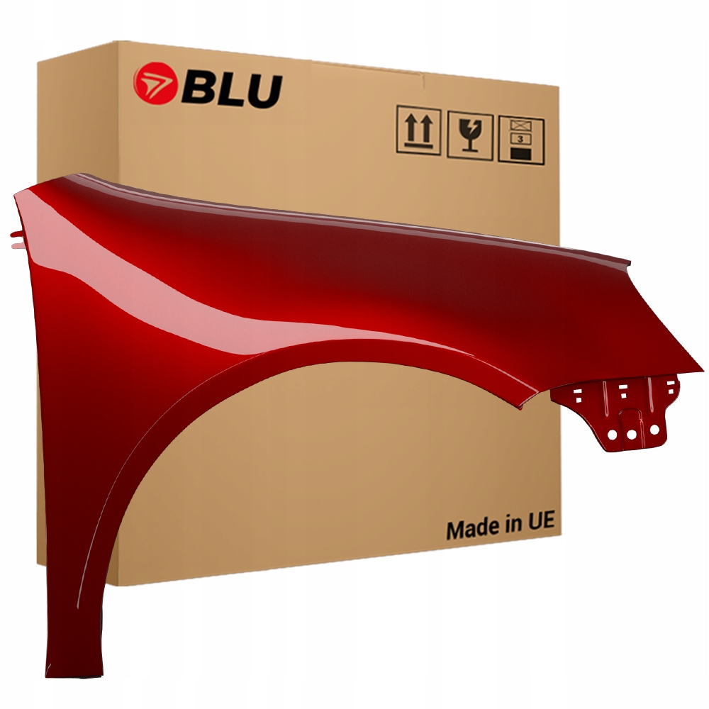 Blu Blatník Vw Golf V 5 LA3W pravý červený 03-09 přední hatchback