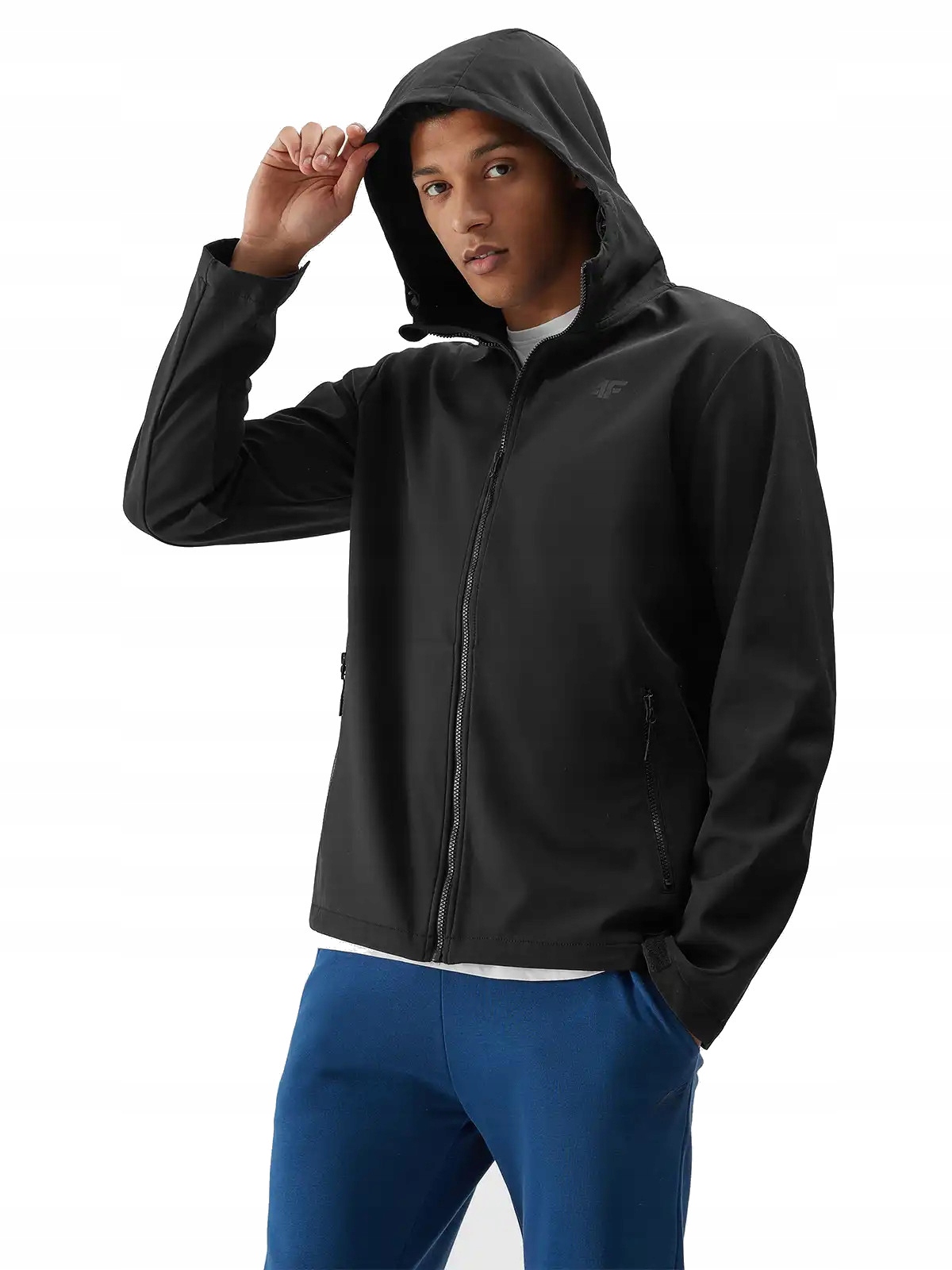 Kurtka softshell 4F z membraną M234 czarny XL Rozmiar XL
