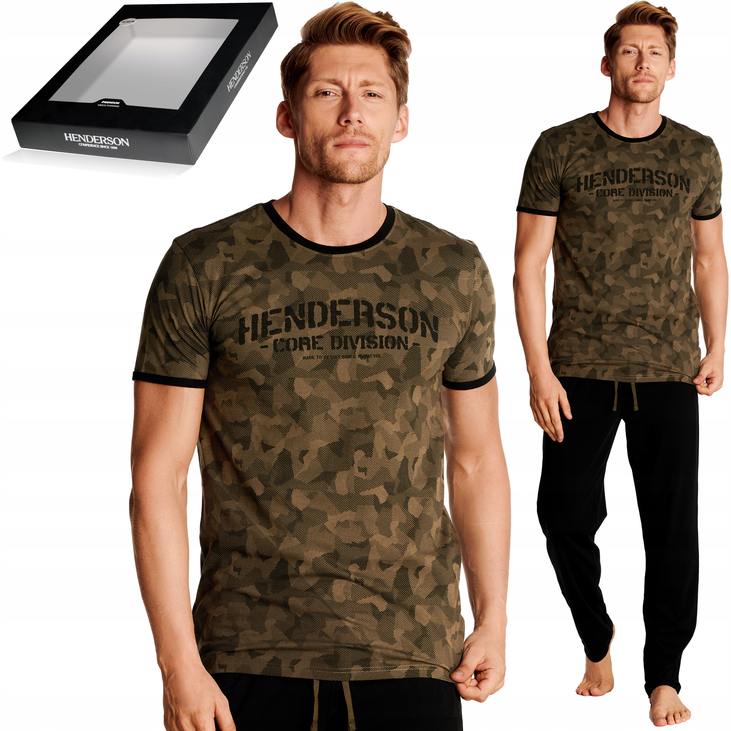 

Henderson piżama męska Premium krótki rękaw XXL