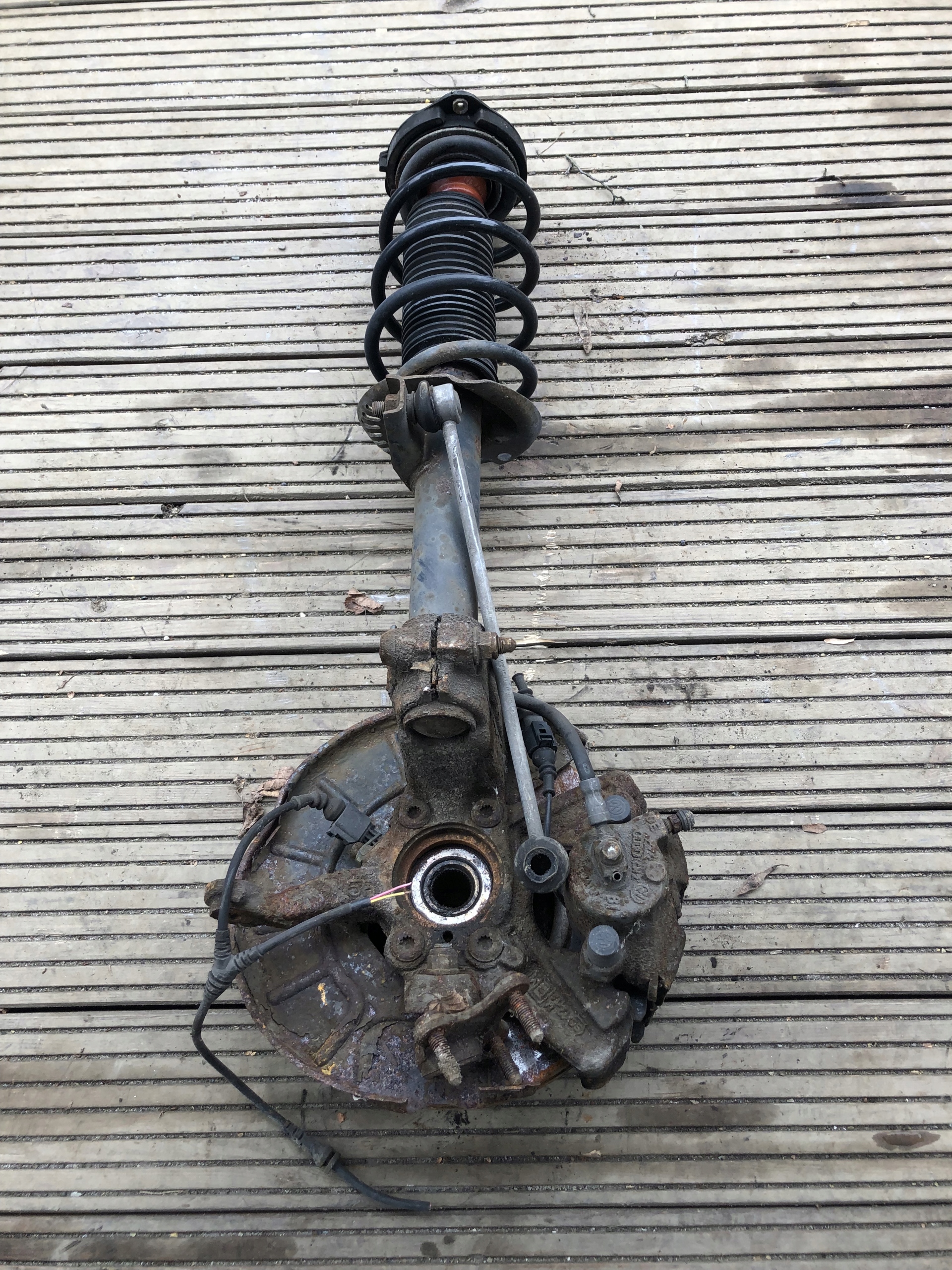 VW GOLF VI McPherson swing left front