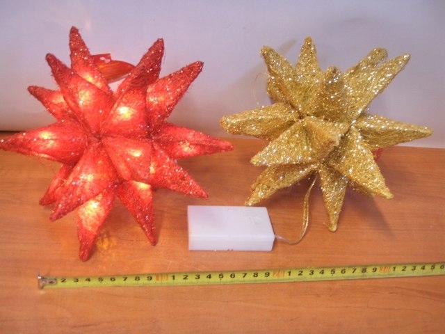 gwiazda świecąca 20cm na baterie | CSA042 — 4