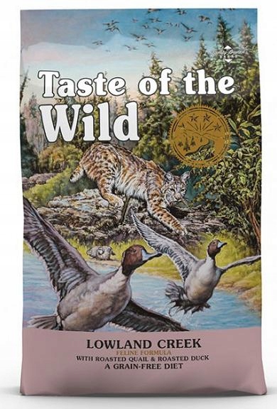 Taste Of The Wild Lowland Creek sucha karma z przepiórką dla Kota 6,6kg