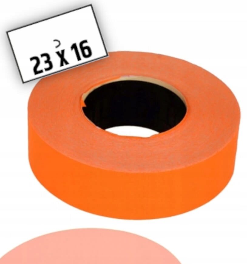 TAŚMA DO METKOWNICY DWURZĘDOWEJ CENY METKI MX 6600 Marka MONTIP