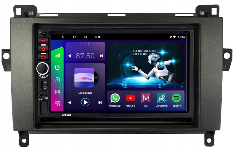 Радіо RDS GPS Android MERCEDES W169 W906 W639 W245