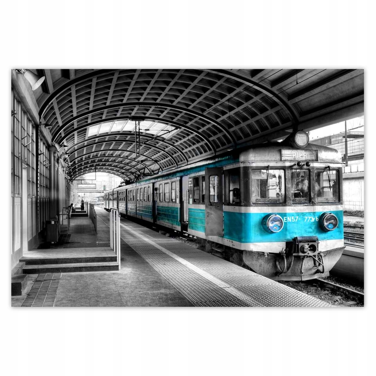 Plakáty 200x135 Tyrkysový vlak Pkp