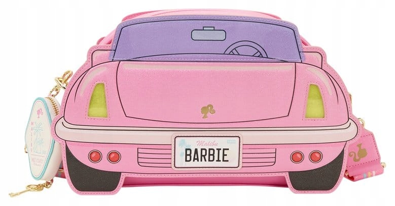 Mattel by Loungefly Taška přes rameno Auto Barbie Svítící