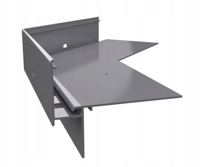 Vnější roh 135' pro profily W35 Plus Renoplast Grafit Ral 7024