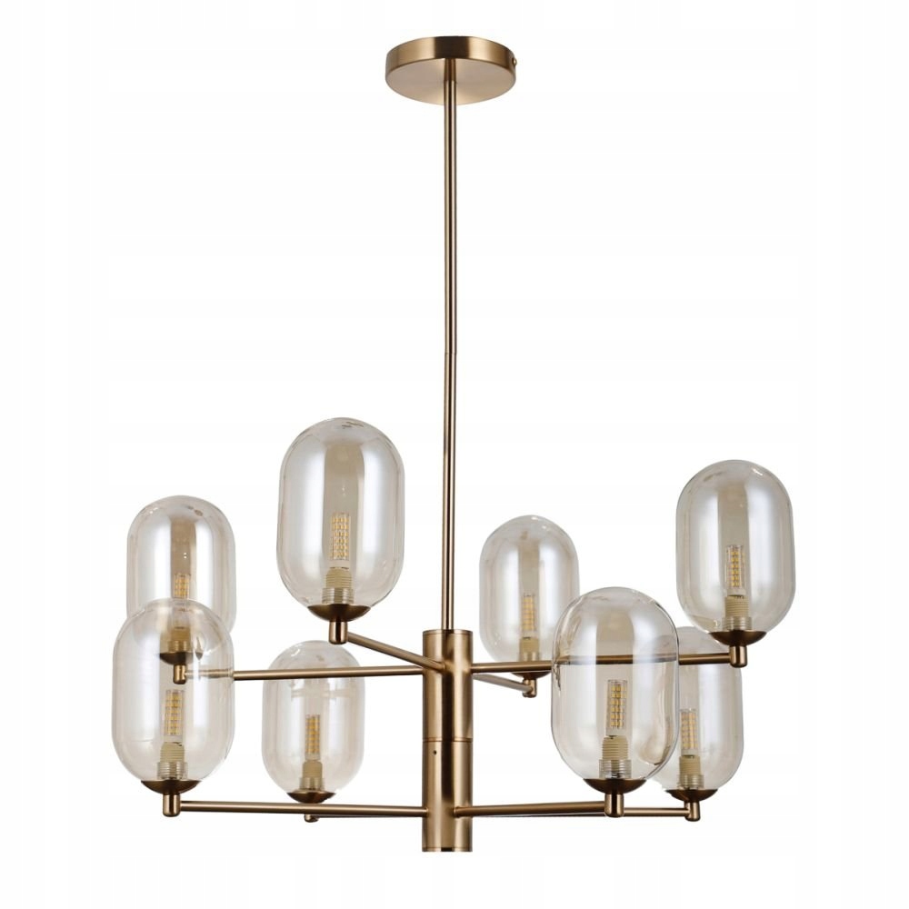 Lustr Perano PND-4215-8-HBR Italux Moderní stropní svítidlo