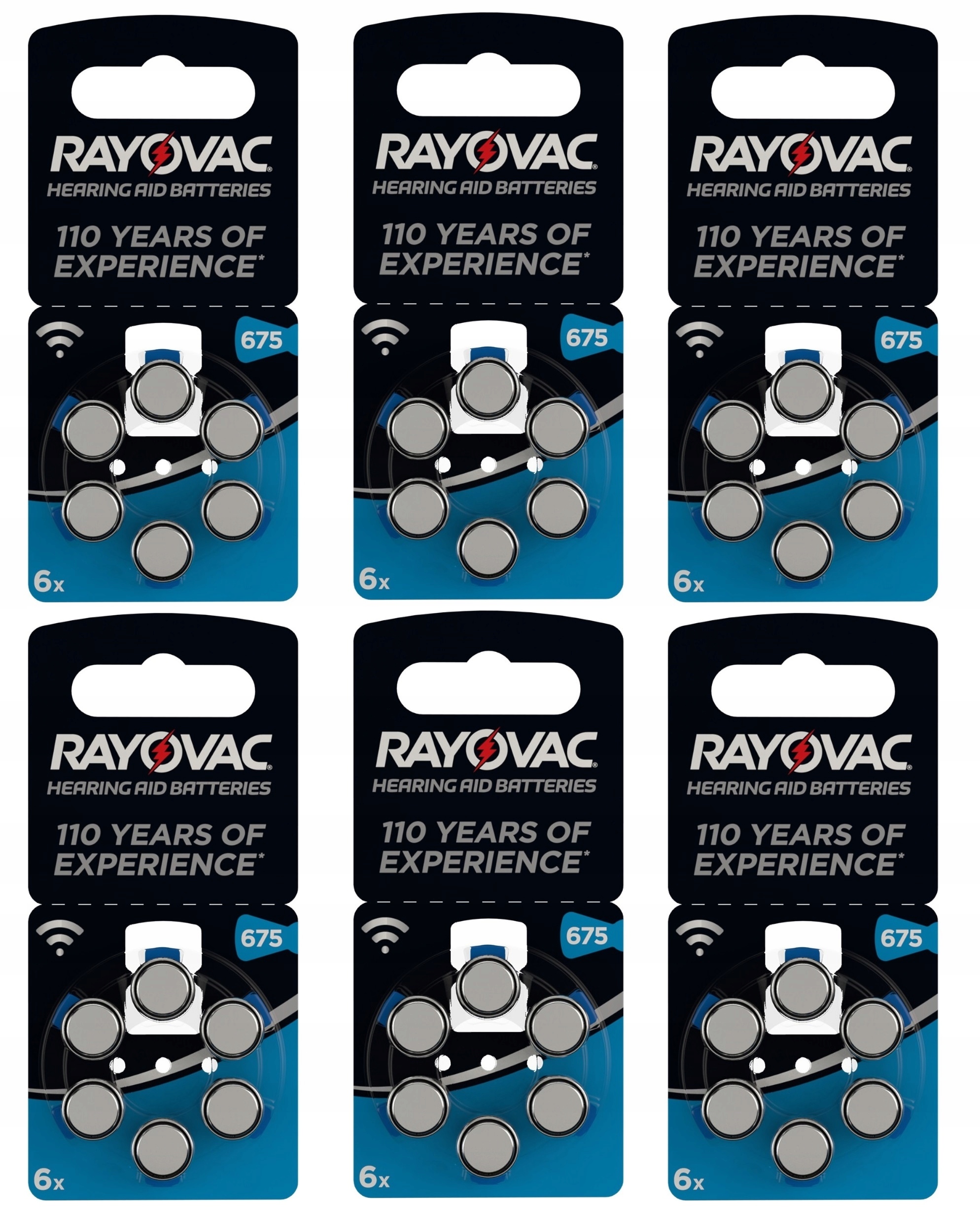 

bateria słuchowa Rayovac Acoustic 675 36 szt