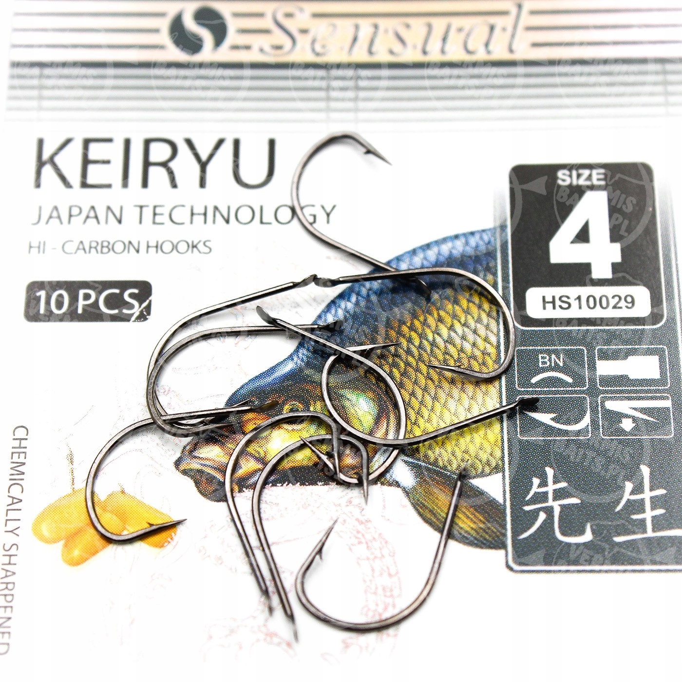 Haczyk Sensual Keiryu nr 4 Bn Mikado
