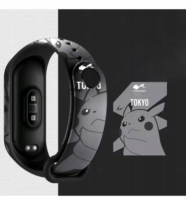 Pasek opaska Smart Band MI BAND M4 M5 M6 Mi3 Mi4 Materiał guma