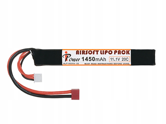 Akumulator Bateria LiPo Li-Po 1450mAh 11,1V Ak M4 G36 MP5 Aug AK47