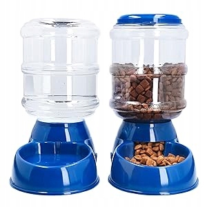 Zestaw Dozowników Na Karmę I Wodę Dla Psa Pupila 3,8L