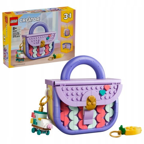 Lego Creator 31391 Módní Kabelka S Úložným Prostorem 3v1 8+