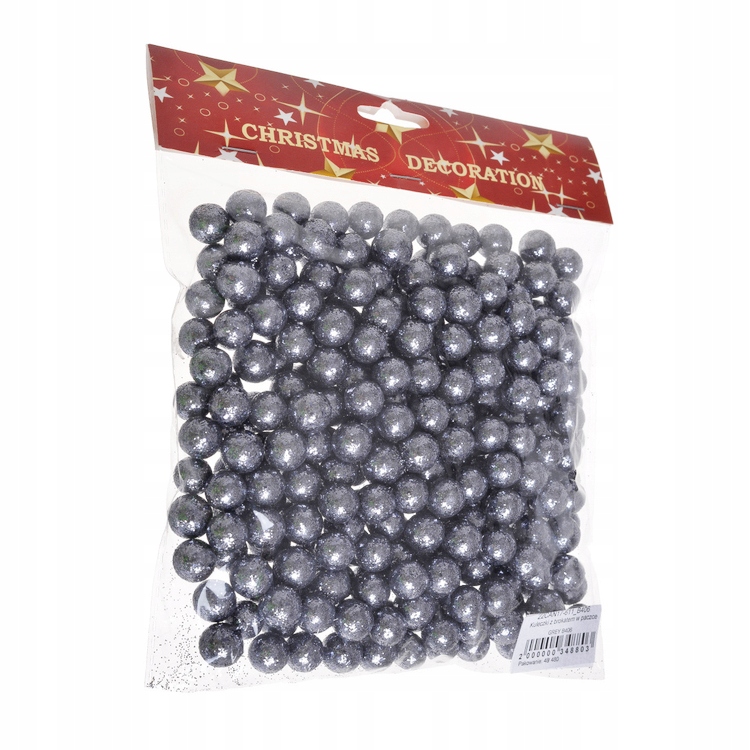 

Kuleczki Kulki Brokatowe Grafitowe 20g