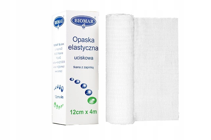 

Biomar Opaska elastyczna+zapinka 4mx12cm 1szt Kar