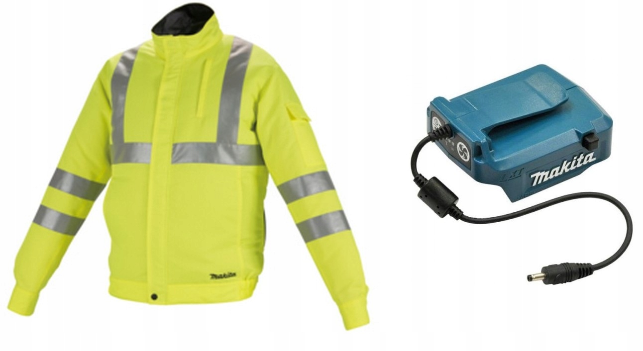 Макіта акум. ВЕНТИЛЬОВАНА КУРТКА DFJ214ZM + АДАПТЕР