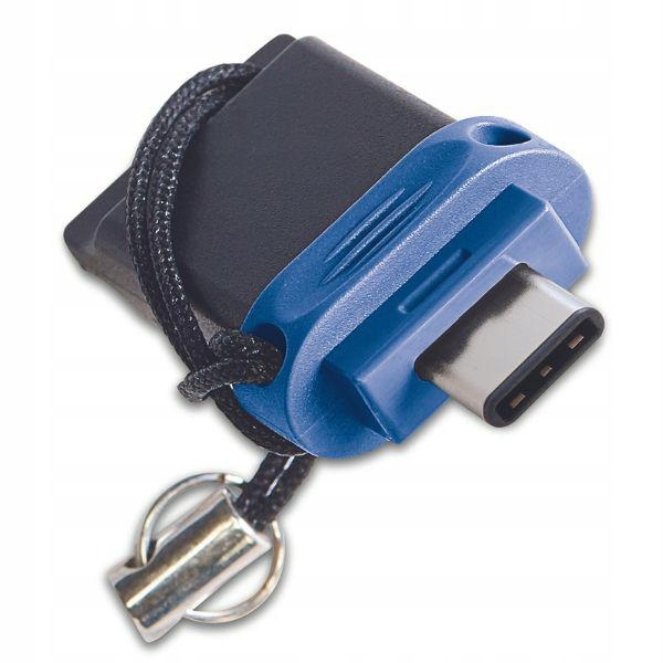 Pendrive Verbatim 64GB Usb-c/usb-a fekete