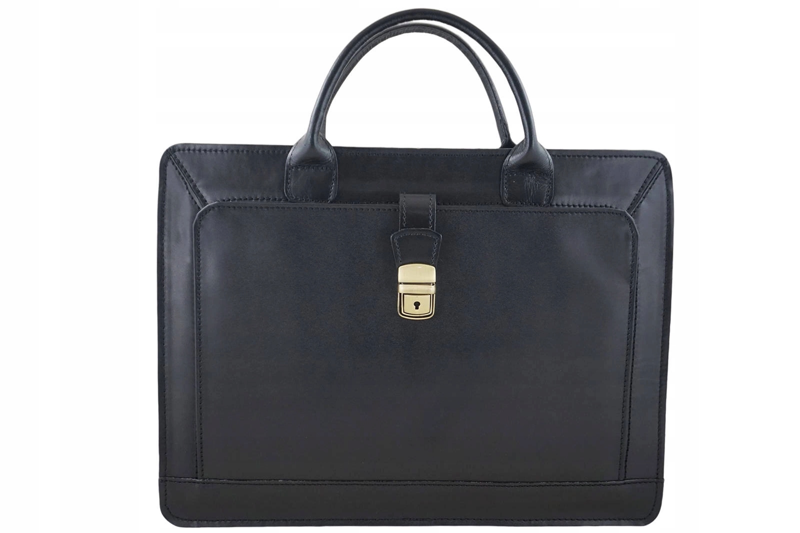Pánská kožená aktovka Barberini's Černá
